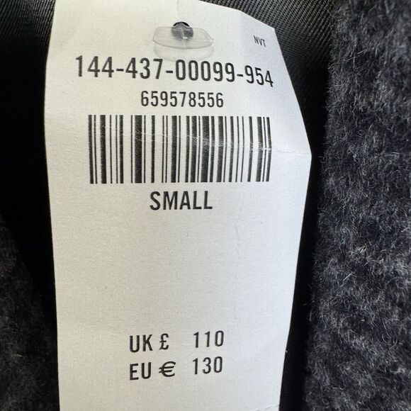 Abercrombie Fitch Womens XS Houndstooth Wool Blazer Coat Jacket Preppy Career - Picture 4 of 11